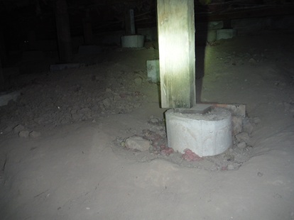 Foundation inspection photo