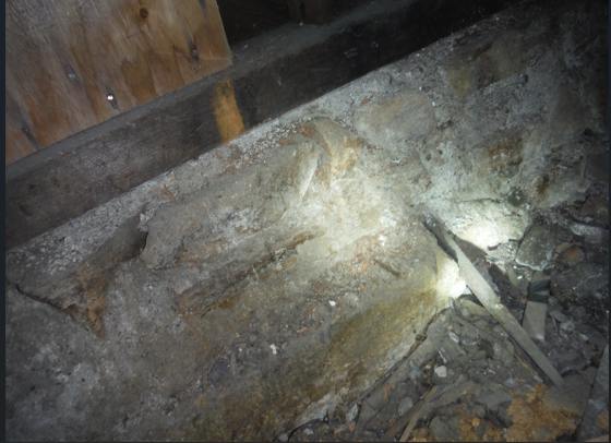 Foundation inspection photo